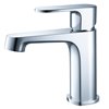 Fresca Gravina Chrome 1-handle Single Hole Watersense Labeled Bathroom Sink Faucet