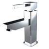 Fresca Versa Chrome 1-handle Single Hole Watersense Labeled Bathroom Sink Faucet