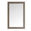 Fresca Cambria 20-in Antique Silver Rectangular Bathroom Mirror