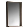 Fresca Allier 21.63-in Grey Oak Rectangular Bathroom Mirror