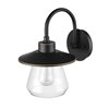 Globe Electric Nate 11.72-in H Oil Rubbed Brown Hardwired Medium Base (E-26) Outdoor Wall Light