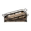 Grayson Lane Set of 2 22-in , 20-in Industrial Tray - Brown - Metal