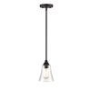 Millennium Lighting Caily Brushed Nickel Modern/Contemporary Seeded Glass Bowl Incandescent (Larger than 22-in) Pendant Light