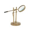 Grayson Lane 25-in x 8-in x 8-in Traditional Magnifying Glass - Gold Aluminum