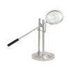 Grayson Lane 25-in x 8-in x 8-in Traditional Magnifying Glass - Silver Aluminum