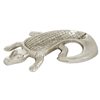 Grayson Lane Silver Aluminum Crocodile Tray