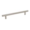 Amerock Bar Pulls 10-Pack 7-in Centre to Centre Satin Nickel Drawer Pull