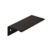 Amerock Edge Pull 10-Pack 3-in Centre to Centre Flat Black Drawer Pull