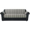 Sure Fit Highland Plaid Grey Jacquard Sofa Slipcover