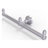 Allied Brass Waverly Place 15-in Satin Chrome Wall Mount Double Towel Bar