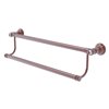 Allied Brass Carolina Crystal 36-in Double Antique Copper Wall Mount Double Towel Bar