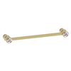 Allied Brass 6-in Centre to Centre Brass-Plated Traditional Bar Cabinet Pull