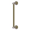 Allied Brass 12-in Centre to Centre Antique Brass Traditional Bar Cabinet Pull
