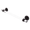 Allied Brass Clearview 30-in Wall Mount Single Towel Bar - Antique Bronze