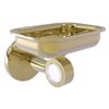 Allied Brass Clearview Unlacquered Brass Soap Dish