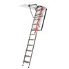 FAKRO LMF 22.5-in x 54-in Folding Steel Attic Ladder with 350-lb Capacity