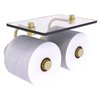 Allied Brass Waverly Place Satin Brass Wall Mount 2-roll Toilet Paper Holder