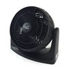 Vie Air 8-in 3-Speed Indoor Black High-Velocity Fan