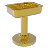 Allied Brass Polished Brass Soap Dish for Countertop