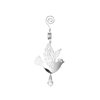 IH Casa Decor Silver Bird Ornament Set - 12-Pack