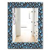 Designart 35.4-in x 23.6-in Scandinavian 9 Modern Rectangular Mirror