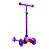 Rugged Racers 3-Wheel Purple with LED Lights Kids Scooter