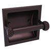 Allied Brass Continental Antique Bronze Finish Brass Recessed Double Post Toilet Paper Holder
