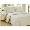 Marina Decoration Queen Ivory Polyester Bed Sheets - 6-Piece