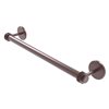 Allied Brass Satellite Orbit Two 18-in Antique Copper Wall Mount Single Towel Bar with Dotted Detail