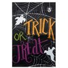 Northlight Spider Webs and Ghosts Trick or Treat Garden Flag