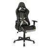 WHI Black and Grey Contemporary Adjustable Height Swivel Desk Chair