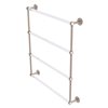 Allied Brass Clearview 30-in Wall Mount Antique Pewter 4-Tier Towel Bar