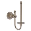 Allied Brass Astor Place Wall Mount Single Post Toilet Paper Holder in Antique Pewter