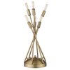 Acclaim Lighting Perret 19-in Aged Brass Incandescent 3-Way Stick Table Lamp