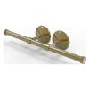 Allied Brass Monte Carlo Wall Mount Single Post Toilet Paper Holder in Unlacquered Brass