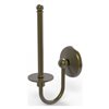 Allied Brass Monte Carlo Antique Brass Finish Wall Mount Single Post Toilet Paper Holder