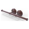 Allied Brass Monte Carlo Wall Mount Single Post Toilet Paper Holder in Antique Copper