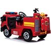 Voltz Toys Electric Ride-On 12 V Red Fire Truck with Parental Control