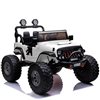 Voltz Toys 2-Seater Electric Ride-on Jeep with Raised Suspension - White