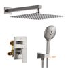 CASAINC Brushed Nickel Wall Mounted Shower System