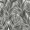 ESTA Home Non-woven Unpasted Fifi Black Palm Frond Wallpaper