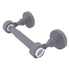 Allied Brass Pacific Grove Matte Grey Wall Mount Double Post Toilet Paper Holder