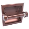 Allied Brass Pacific Grove Antique Copper Recessed Double Post Toilet Paper Holder