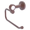Allied Brass Pacific Beach Antique Copper Wall Mount Single Post Toilet Paper Holder with Grooved Accents