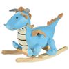 Qaba Plush Rocking Dinosaur Riding Toy