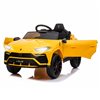 Aosom 12 V Yellow Lamborghini Urus Electric Kids Ride-On Car