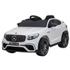 Aosom 12 V White Mercedes Electric Kids Ride-On Car