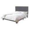 Corliving Juniper Grey Full Upholstered Bed