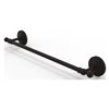 Allied Brass Que New 18-in Oil Rubbed Bronze Wall Mounted Single Towel Bar