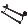 Allied Brass Tribecca Antique Bronze 36-in Double Towel Bar